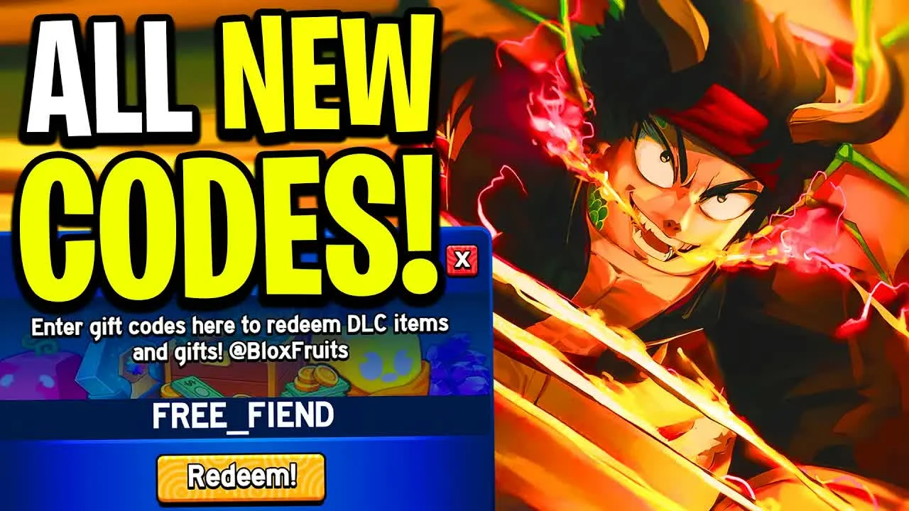 Blox Fruits Codes (March 2026): Free 2x EXP, Stat Resets & Money