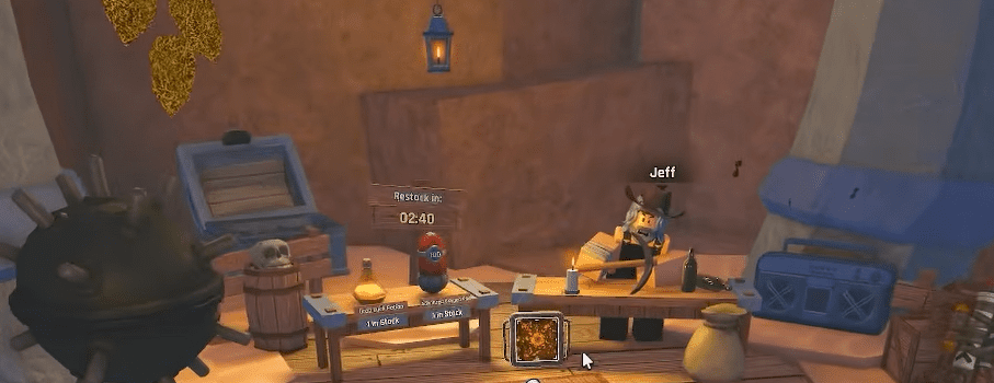 hidden shop in Ancient Sands