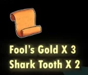 Required materials for crafting the Common Scroll.