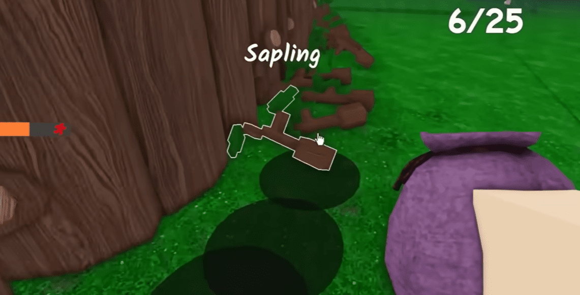 The "World Record" base design with saplings around the perimeter