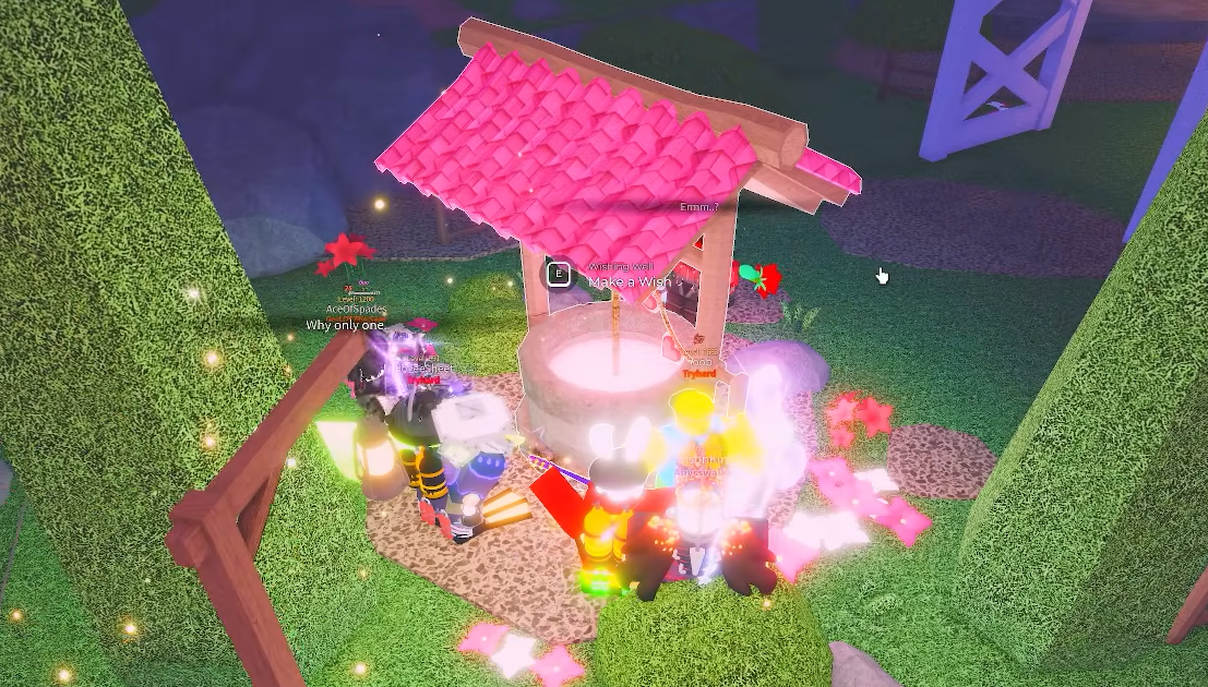 Lantern Lighting: Visual of a purple lantern being lit