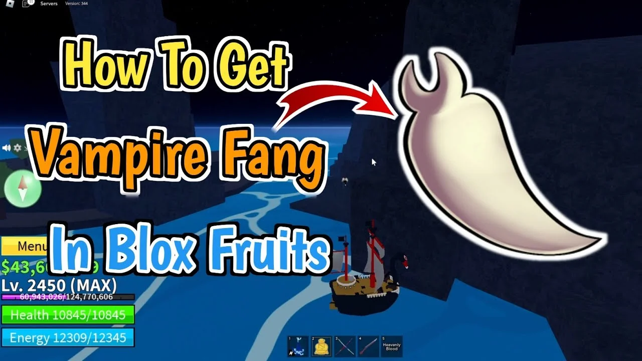 Blox Fruits: How to Get Vampire Fangs (Complete Guide)