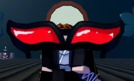 The Swan Glasses item worn by a character in Blox Fruits.