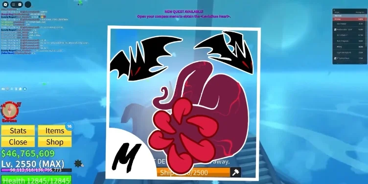 An illustration showing the Sanguine Art fighting style.