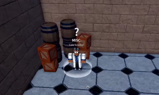 Cake Scientist NPC