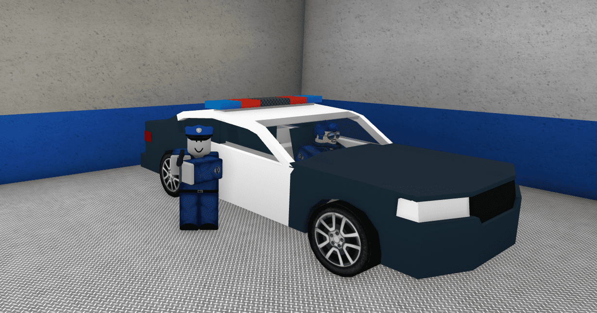 Simple Prison life police car