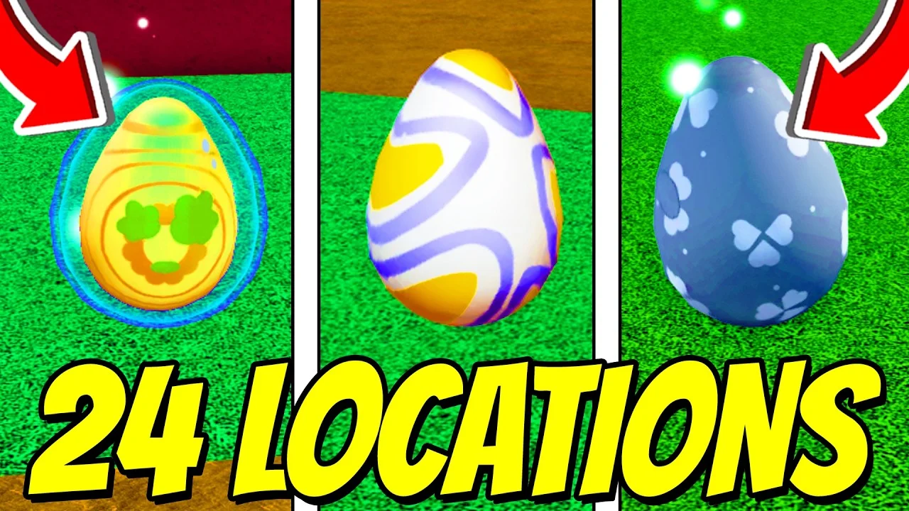 Blox Fruits Easter Egg Hunt Guide: Find All 24 Eggs Fast!