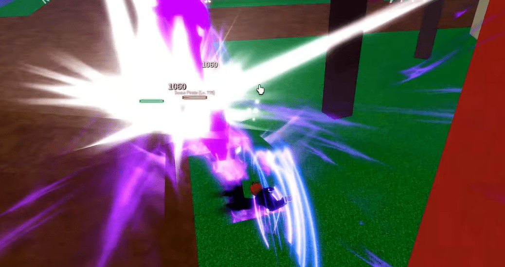 Werewolf Tiger mutation move demonstrating purple energy effects in combat