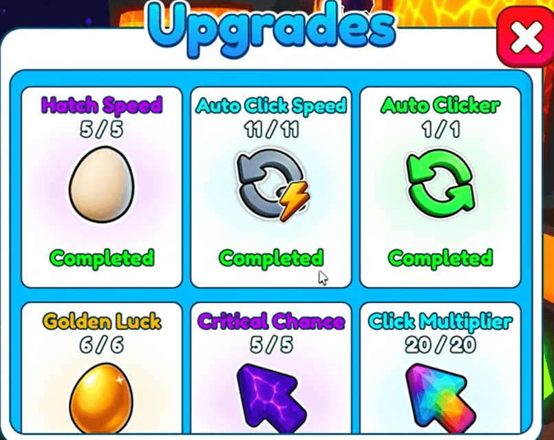 The Upgrade Station on Magma Island